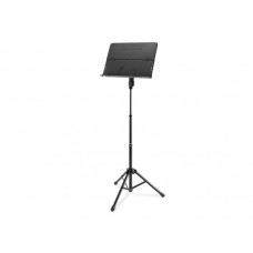 Hercules BS408B Three Section Music Stand w/ Foldable Desk